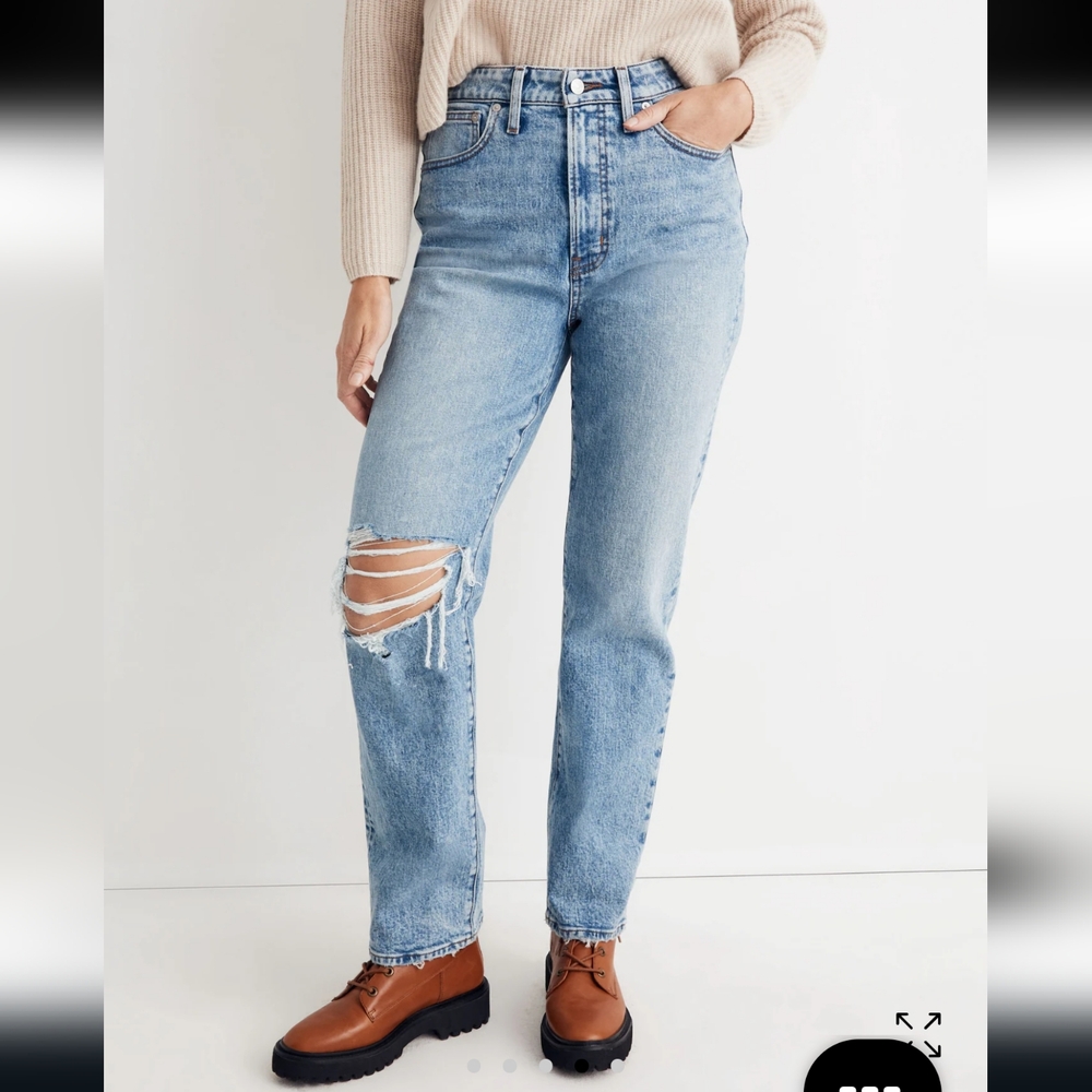 madewell vintage straight jeans Sz 24